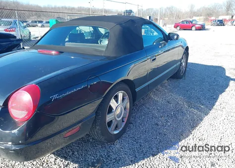 2005 Ford Thunderbird 50Th Anniversary z USA, uszkodzony, nr VIN 1FAHP60A85Y107256
